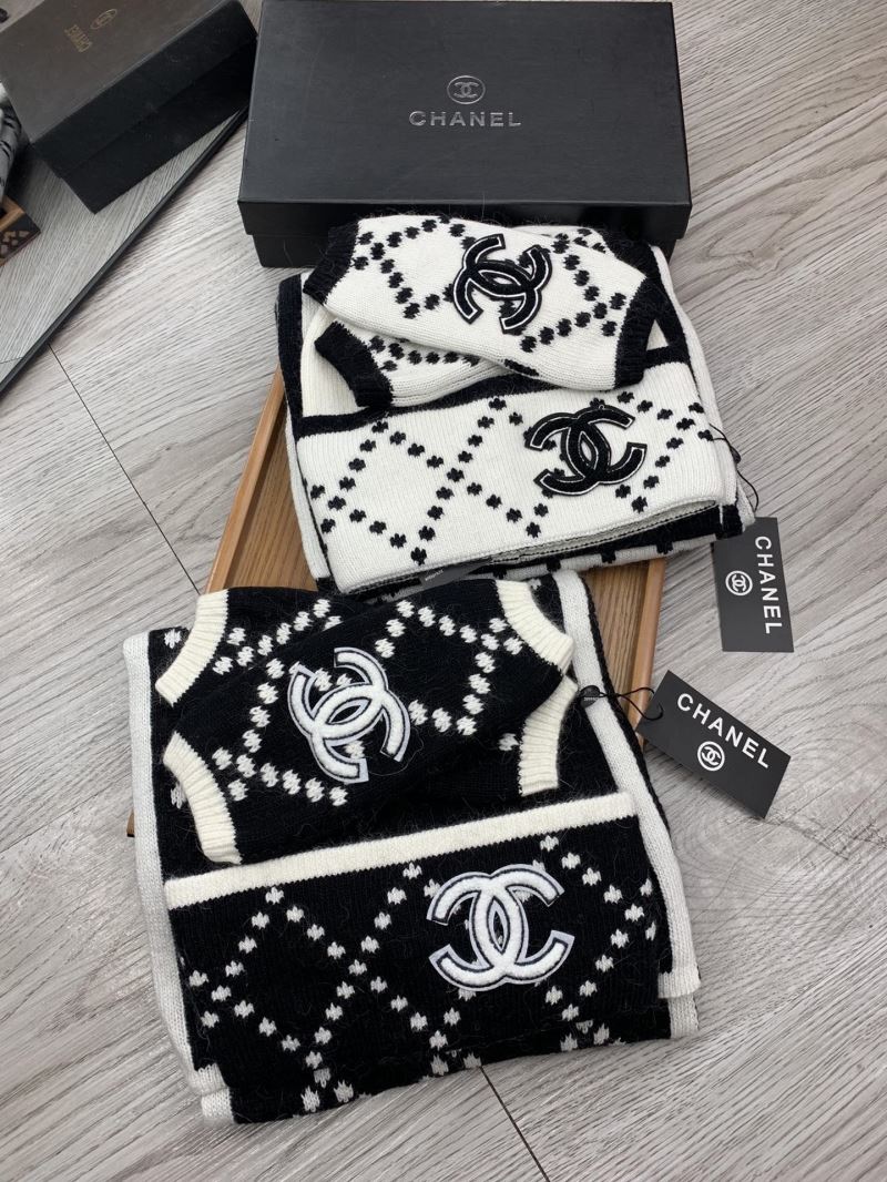 Chanel Caps Scarfs